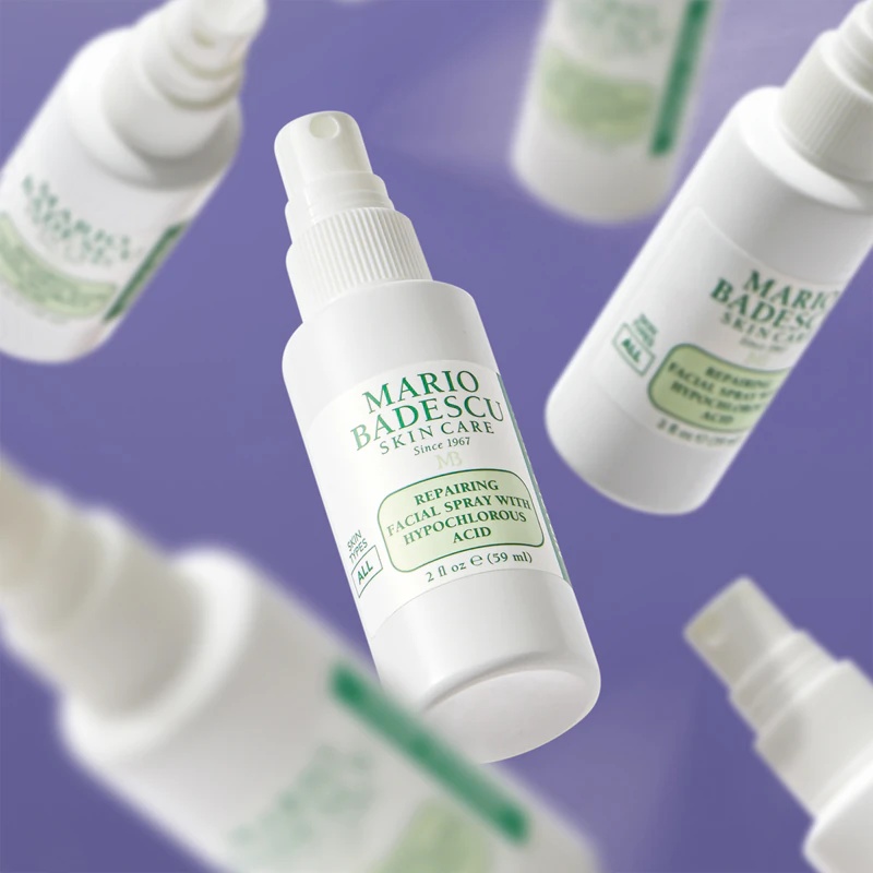Mario Badescu atjaunojošs sejas aerosols ar hipohlorskābi