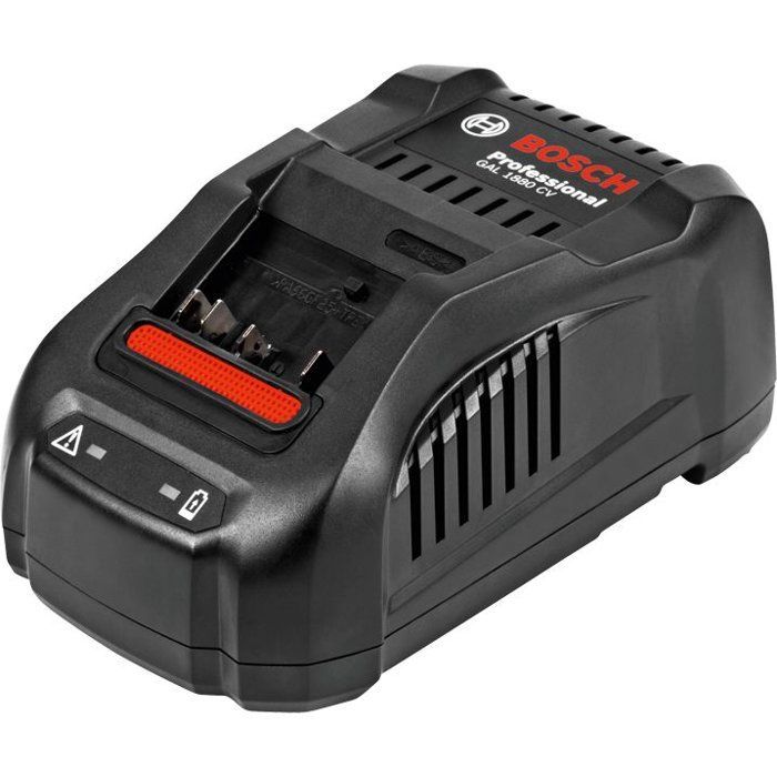 Set 2 batterieS Bosch Professional GBA 18V 5,0Ah + Chargeur GAL 1880 CV  - 1600A00B8J