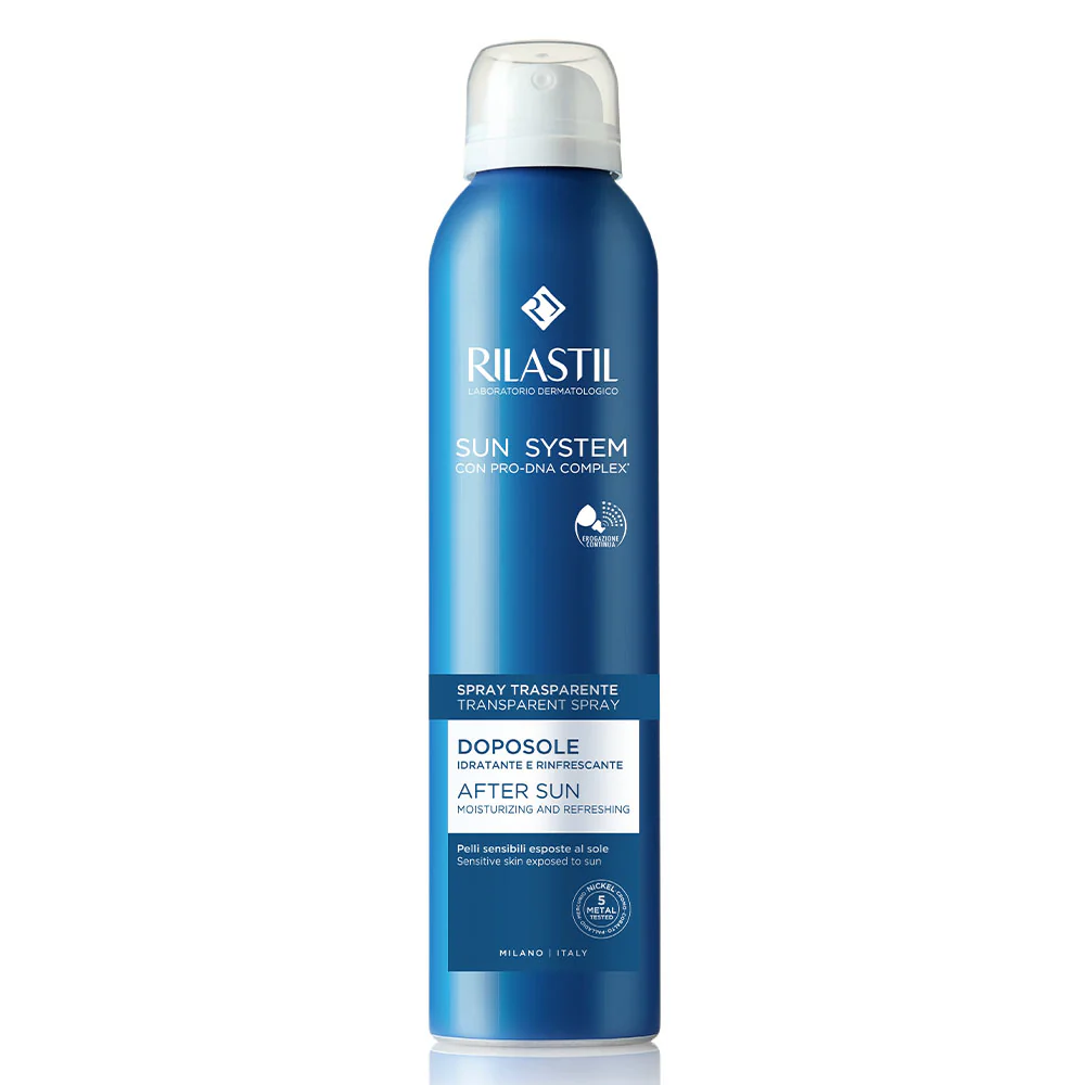 Sun System Spray Trasparente Doposole - Acqua corpo doposole