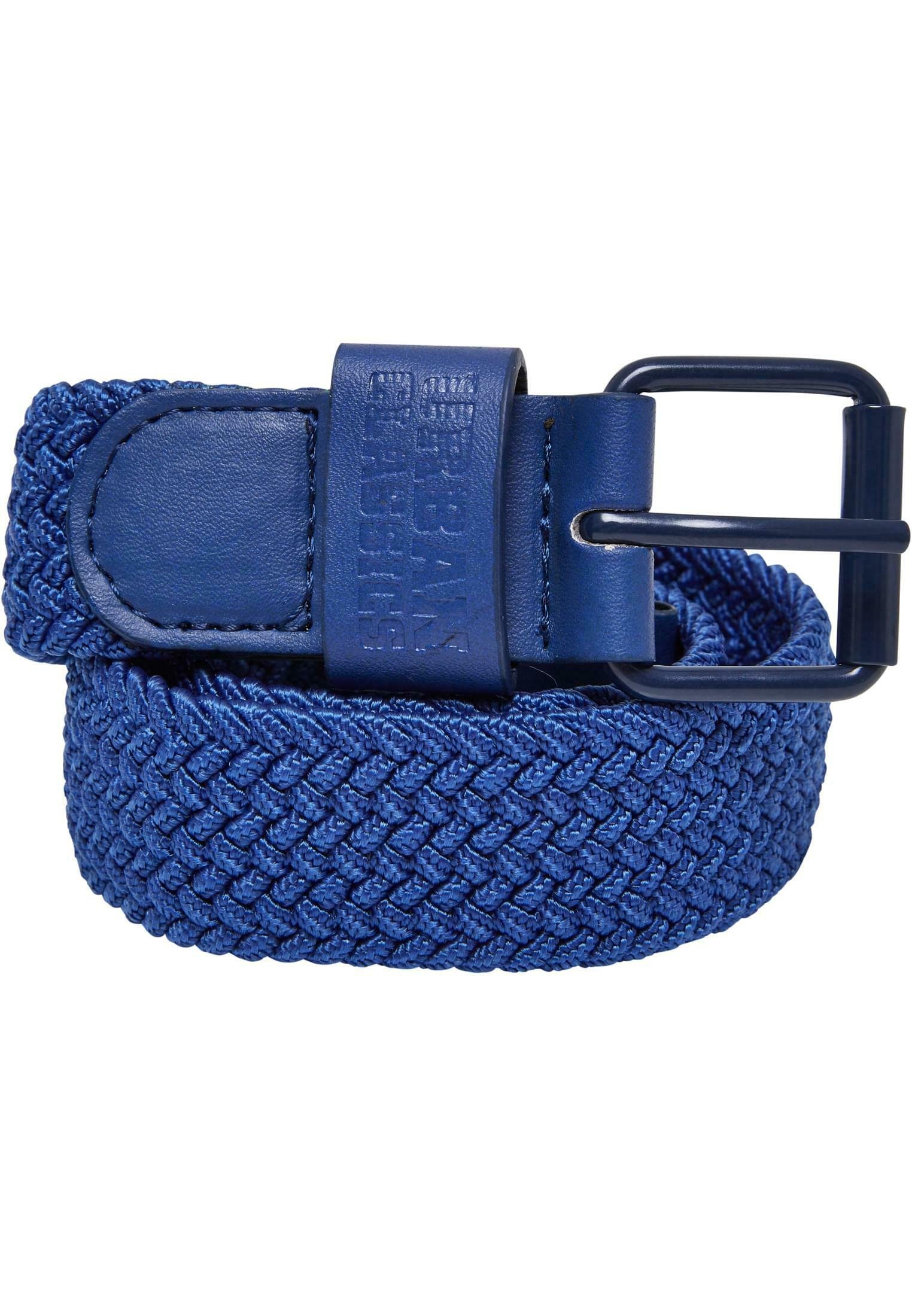 Urban Classics 2-PACK UNISEX - Gevlochten riem - zwart spaceblue