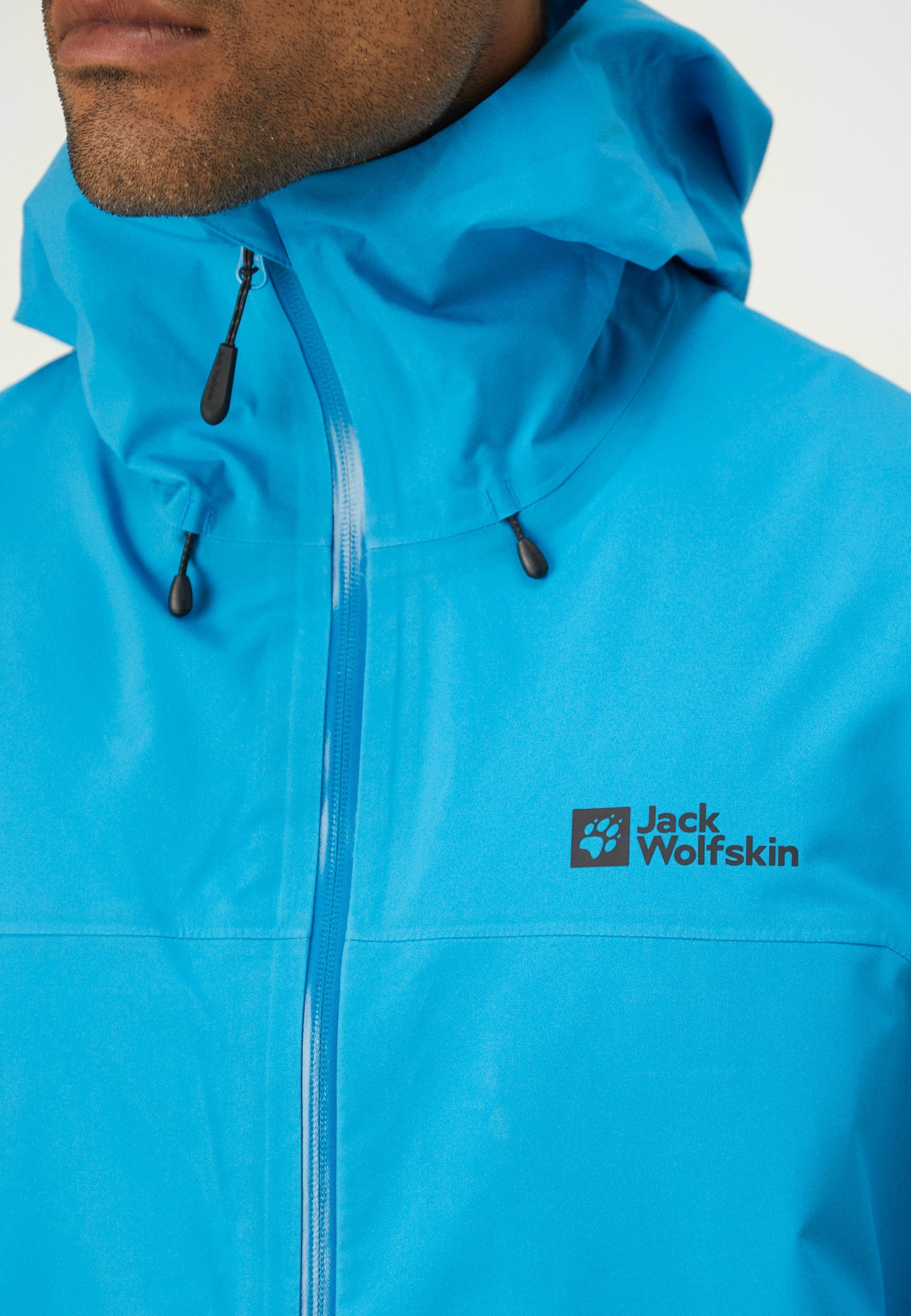 Jack Wolfskin HIGHEST PEAK - Outdoorová bunda - black