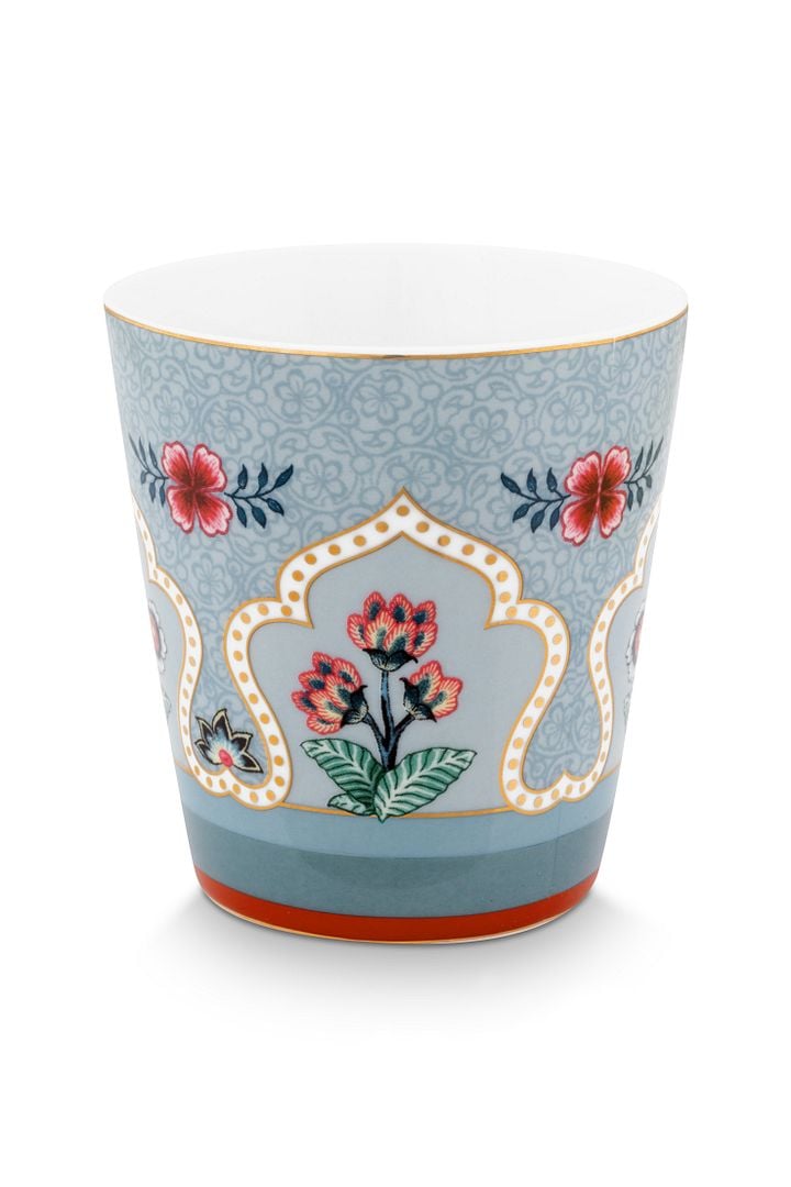 Coffret cadeau tasse PIP Studio « Fête des fleurs » – Bleu