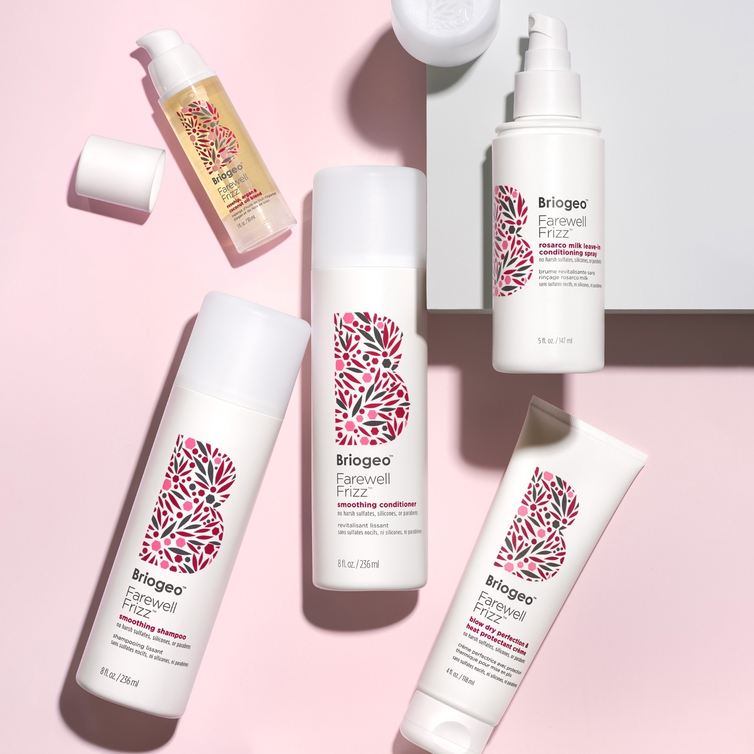 Briogeo regenerator Farewell Frizz™ za zaglađivanje kose - 236 ml
