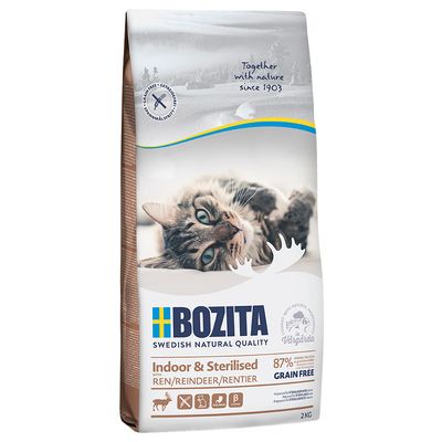 Bozita Grain Free Indoor & Sterylized – Renifer