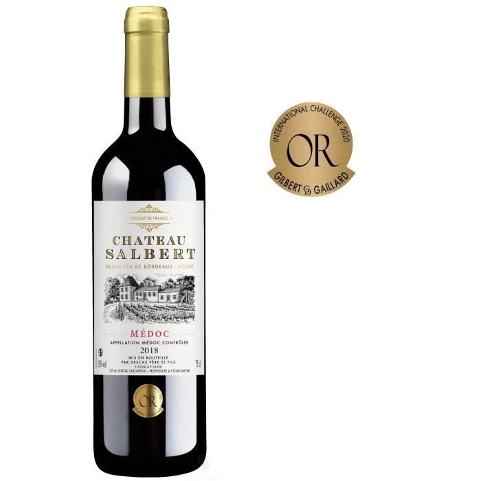Château Salbert 2018 Médoc - Vino Tinto Burdeos