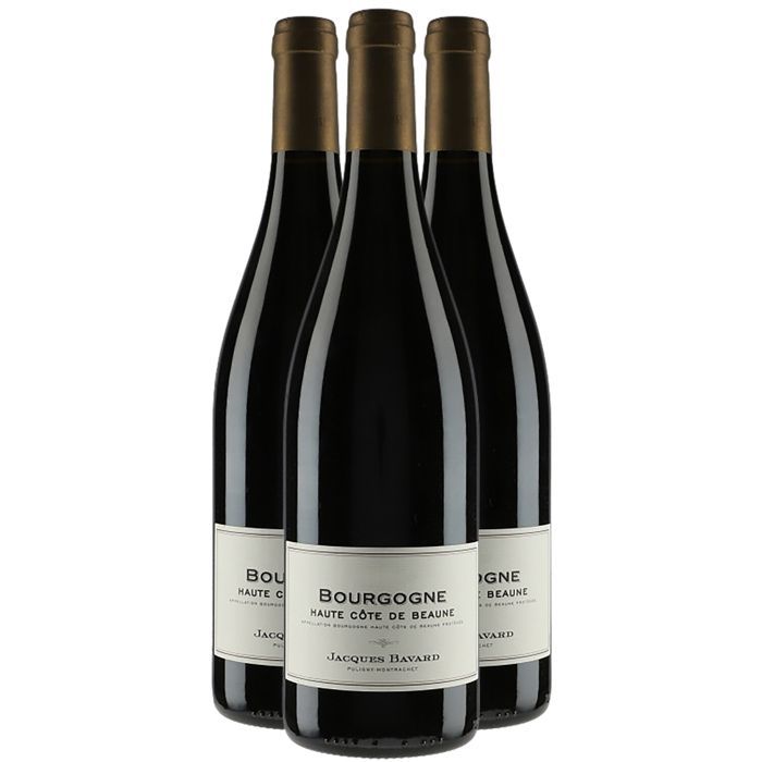 Maison Jacques Bavard Bourgogne Hautes Côtes de Beaune 2023 - Vin Rouge de Bourgogne (3x75cl)
