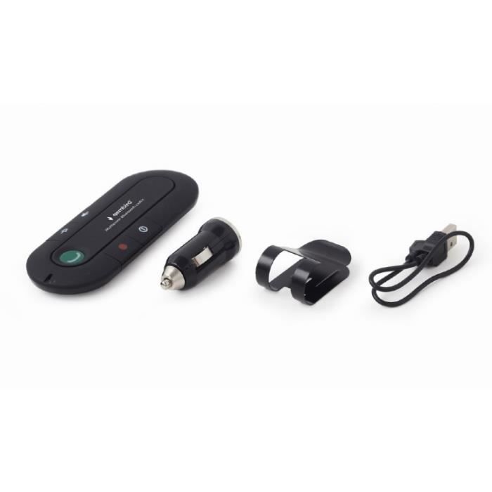 Kit mãos-livres - Bluetooth - v.2.1 - Excelente qualidade de voz - 7,5 horas de conversação - Preto