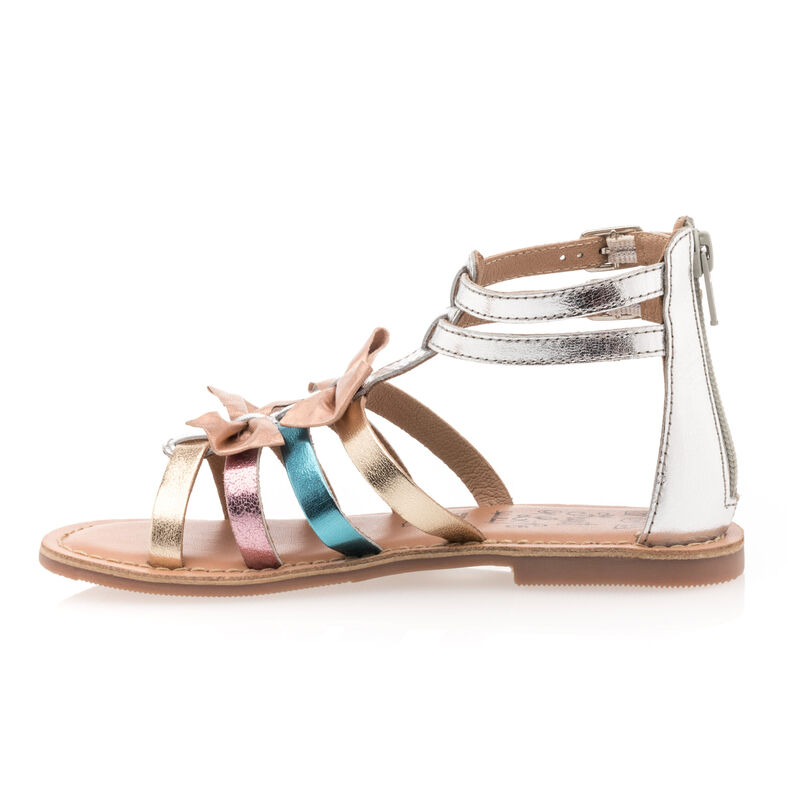 Multicolor meisjessandalen / open teenschoenen