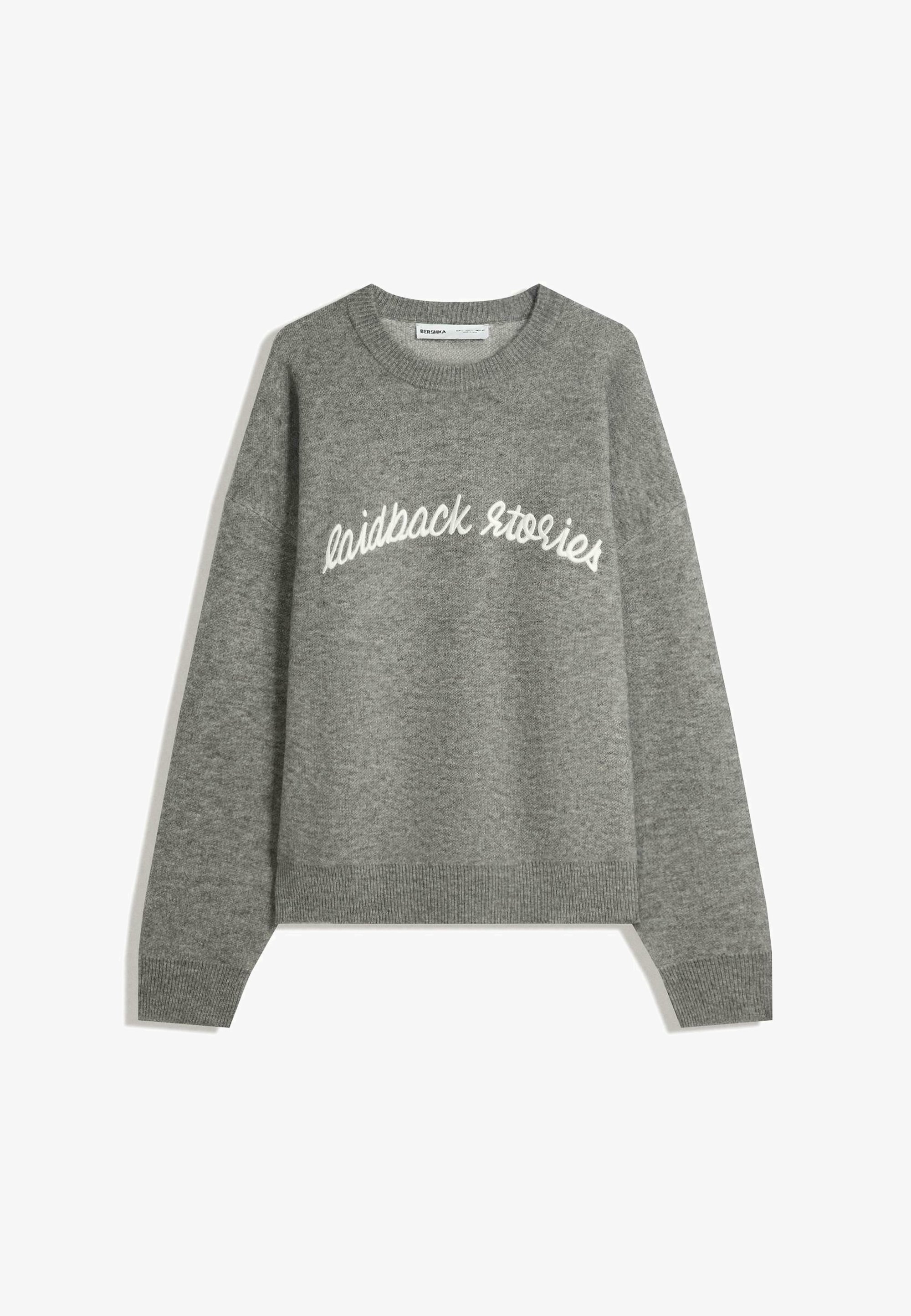 Bershka Jumper - szary