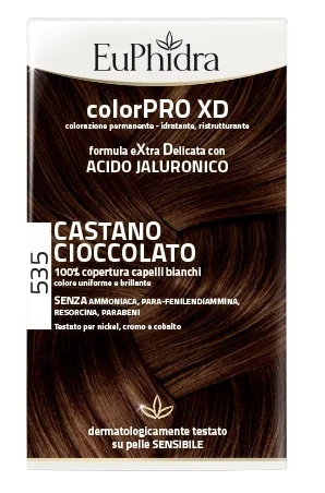 EUPHIDRA EuPhirda ColorPRO XD 535 Šokoladinė ruda