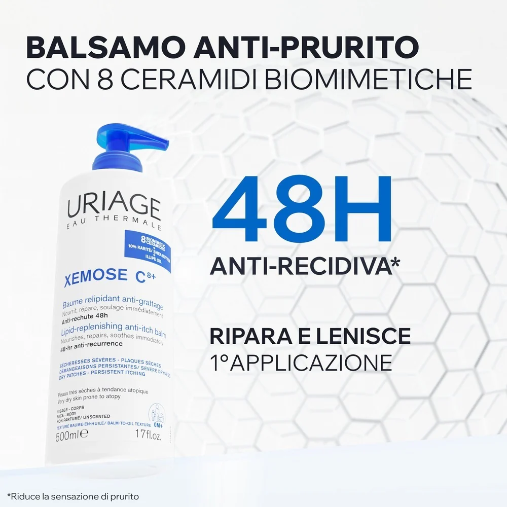 XÉMOSE C8+ Balsamo-olio lenitivo anti-prurito - Crema Corpo