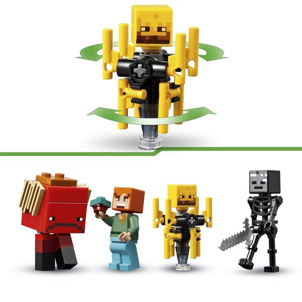 LEGO Minecraft 21266 Bitka z lavo v podzemlju