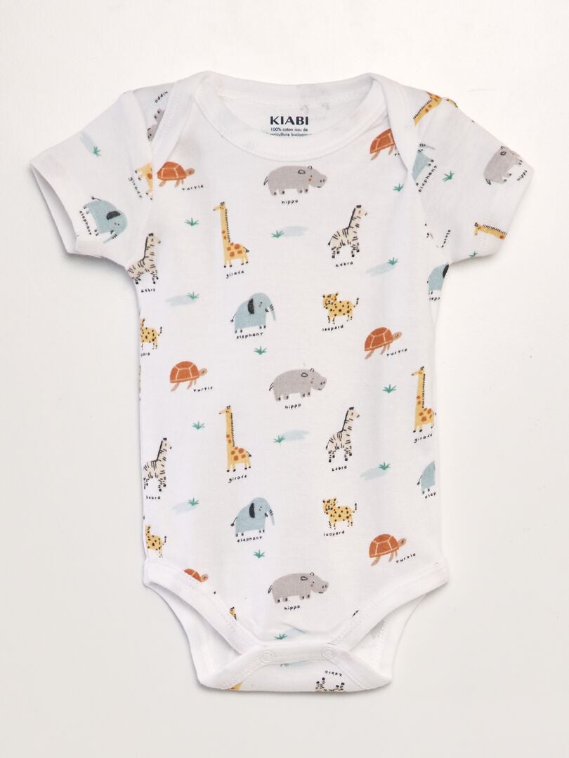 Conjunto de 3 bodies - BRANCO