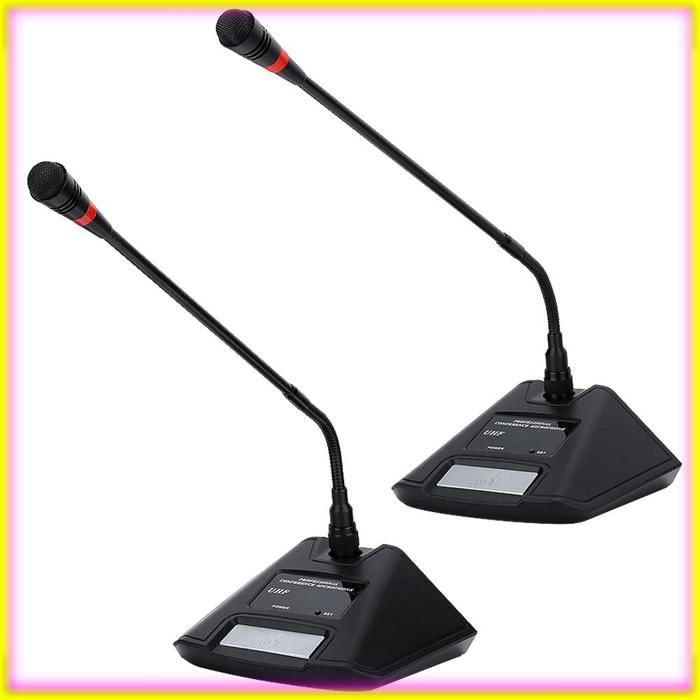 Micrófono inalámbrico Keenso para reuniones, uno o dos, micrófono inalámbrico para conferencias, altavoz amplificador, nuevo proyector de video