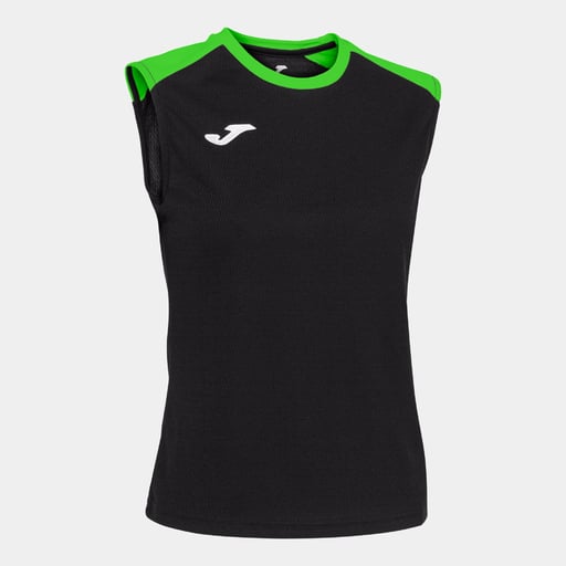 Joma Eco Championship Tanktop, Schwarz/Fluoreszierendes Grün