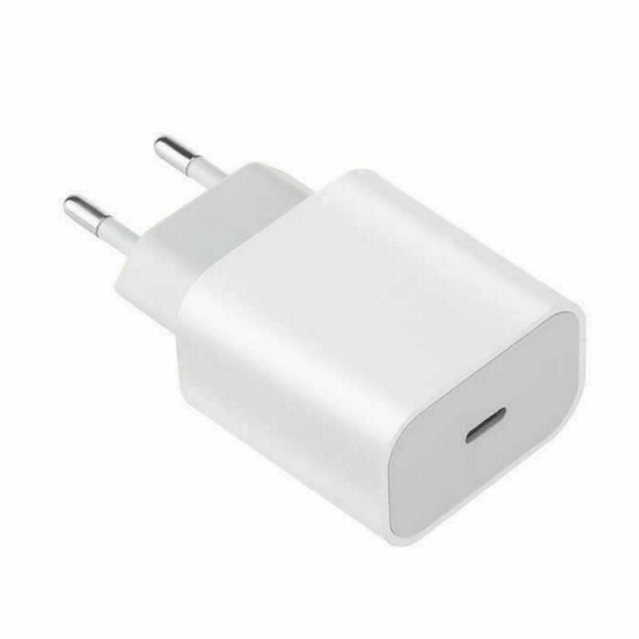 Cargador inalámbrico - Compatible con MagSafe - iPhone 14/13/12/11 - Carga rápida - USB-C - Blanco