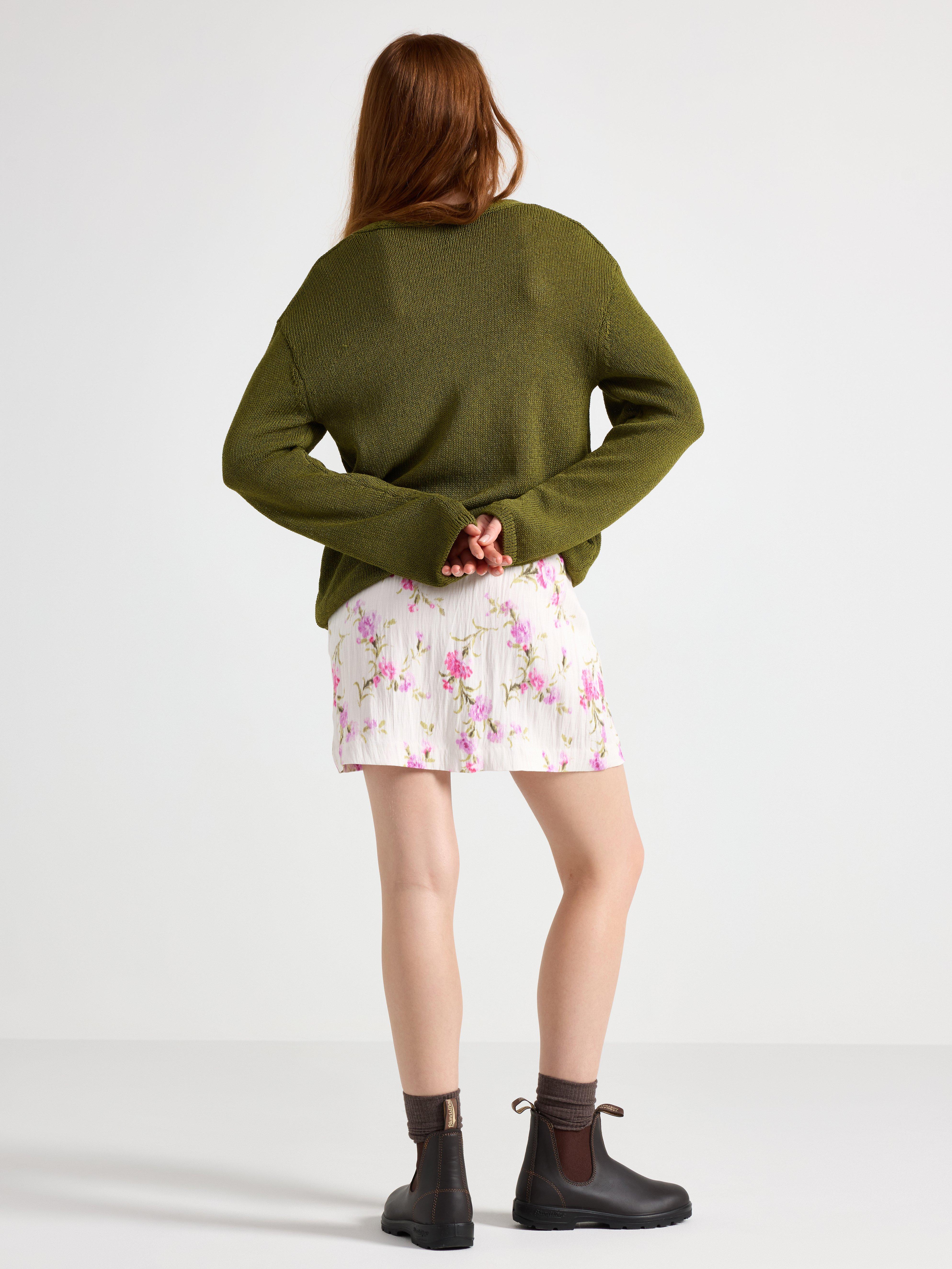 Minifalda beige