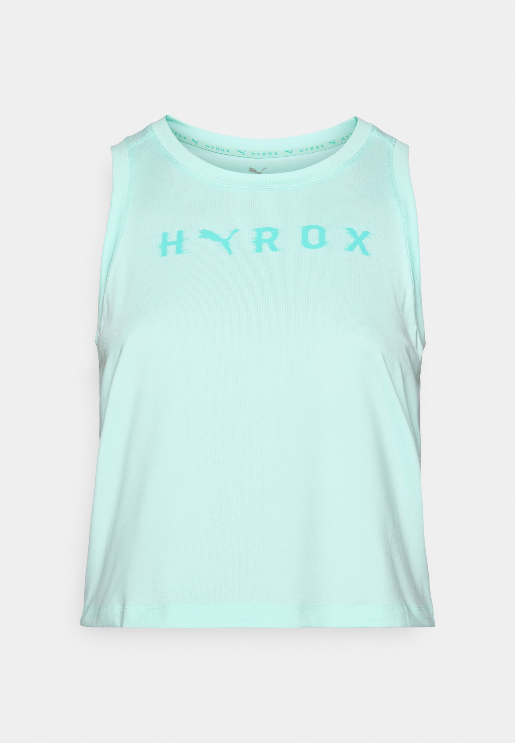 Canotta Puma HYROX THERMOADAPT CROP - Parte superiore - menta fusa
