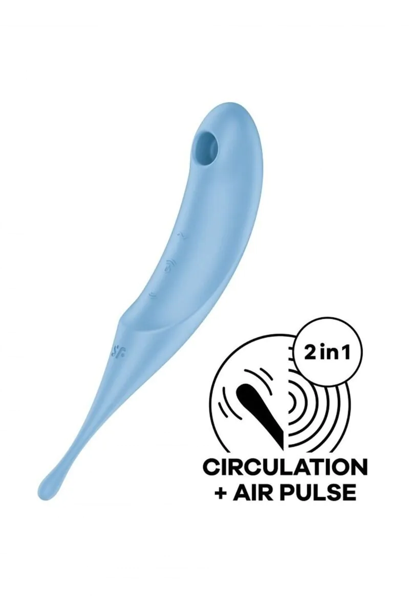 Satisfyer Masażer Twirling Pro Blue