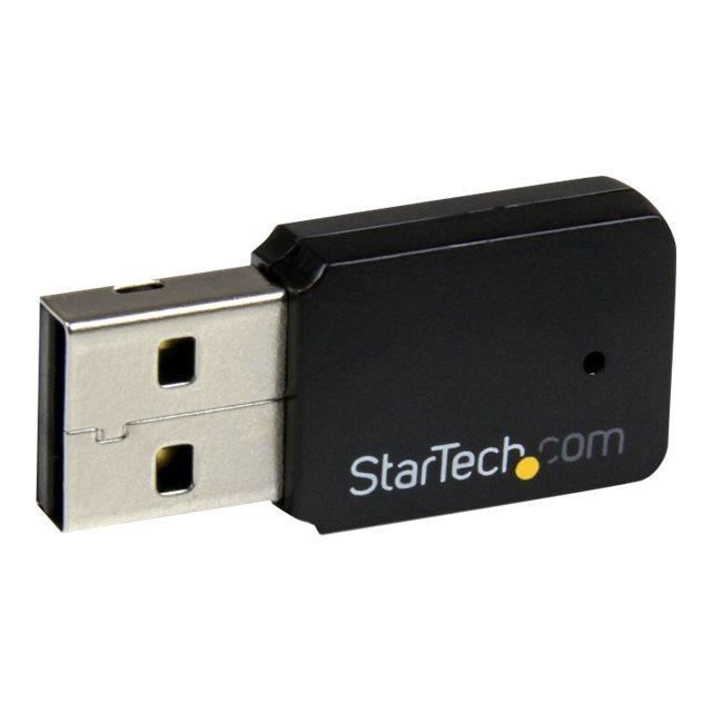 Adattatore wireless dual band AC600 Mini USB 2.0 StarTech.com - Dongle USB WiFi 802.11ac 1T1R (USB433WACDB)
