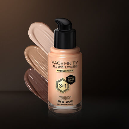 Max Factor Facefinity All Day Flawless Foundation s SPF20 béžový č. 55 30 ml