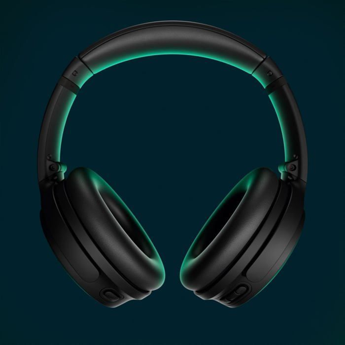 Casque sans fil - BOSE - QuietComfort SC - Réduction active du bruit - Bluetooth 5.1 - Noir