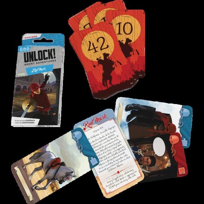 ¡Desbloquea! - Aventuras cortas: Máscara Roja - Juego de escape