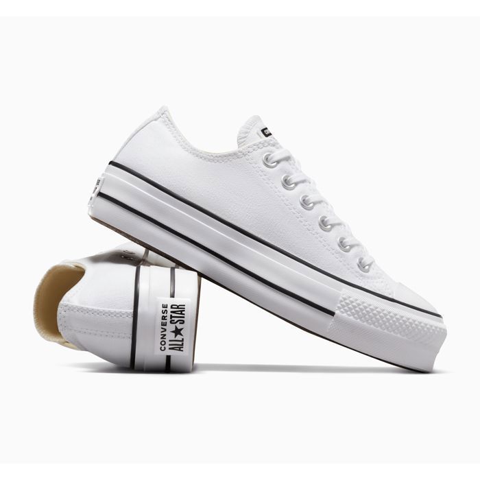 Zapatillas bajas - CONVERSE - Chuck Taylor All Star Lift OX - Blancas