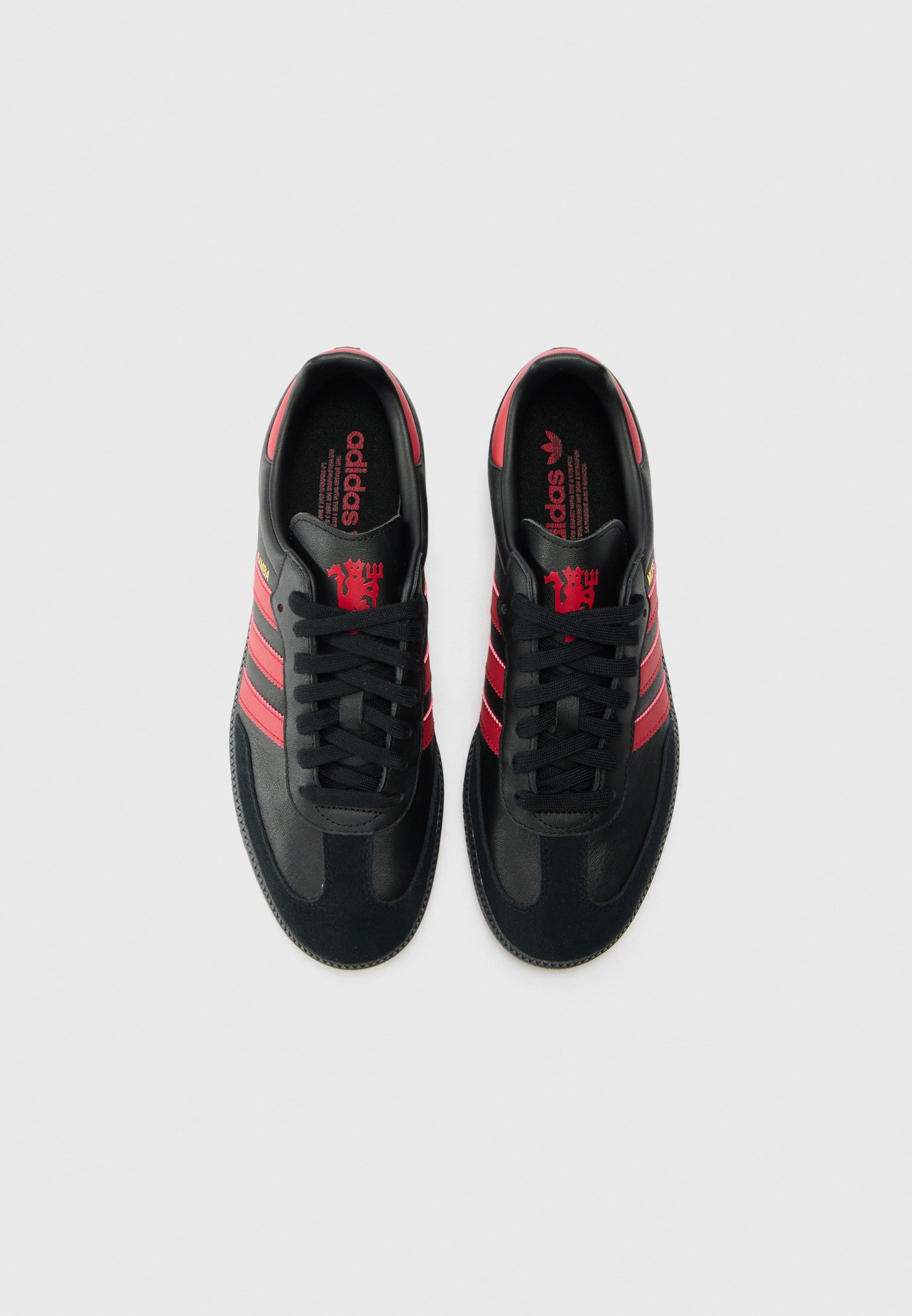 adidas Originals SAMBA LICENSED UNISEX - Zaalvoetbalschoenen - kernzwart/rood