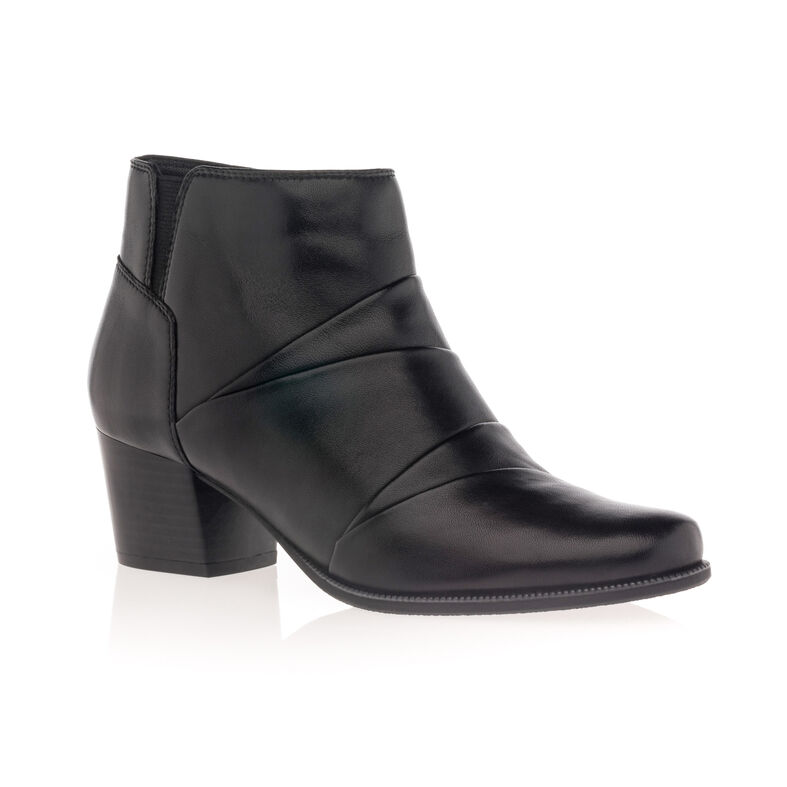 Schwarze Damenstiefel / Stiefeletten