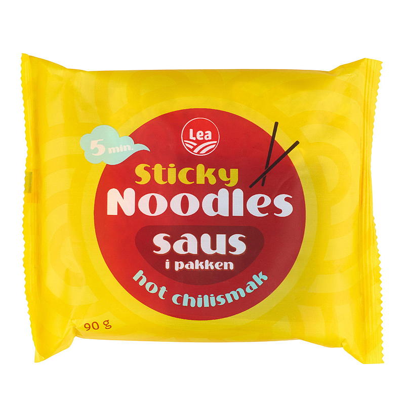 Lea Noodles 90 g/salsa picante LEA