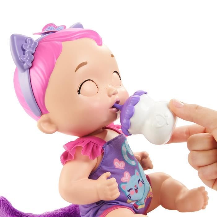 My Garden Baby - Chat A Fonctions - poupée mini-univers - 2 ans et +