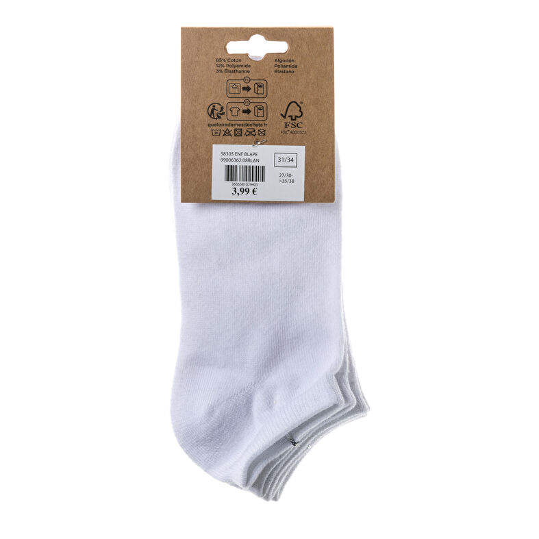  Calcetines y medias Calcetines blancos