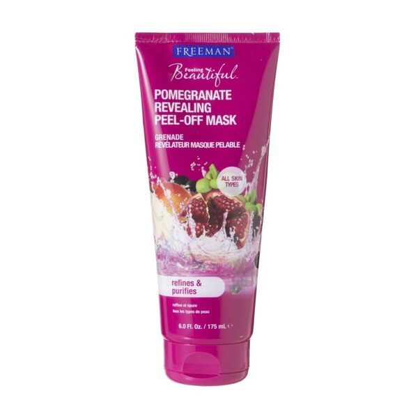 „Freeman Pomegranate“ veido kaukė su nulupama tekstūra, 175 ml – visiems odos tipams