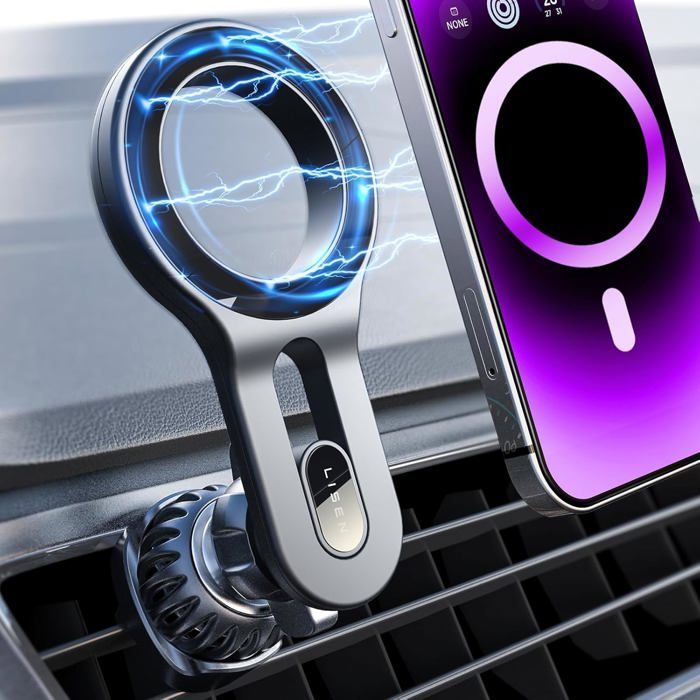 Support Magnetique Telephone Voiture - FIXATION TELEPHONE - SUPPORT TELEPHONE