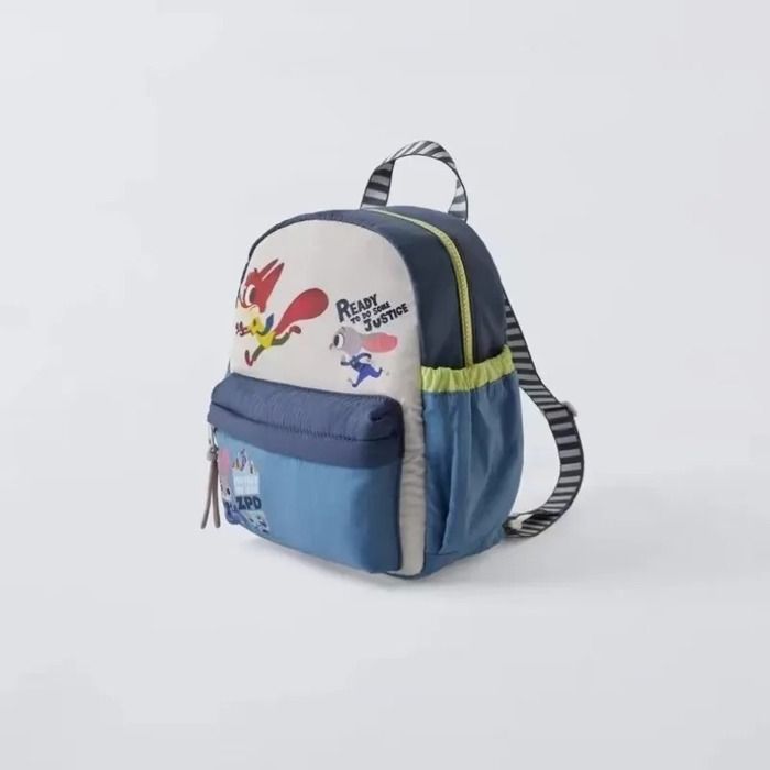 Sac à dos enfant – Disney Zootopie – Nick & Judy – Cartable maternelle garçon fille – Motif dessin animé Zootopia