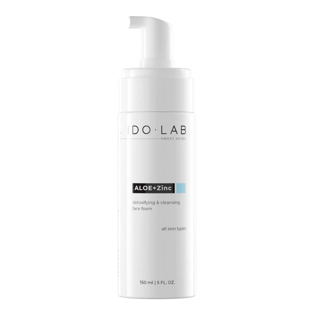 Ido Lab Aloe + Zn Detoksykująca i głęboko oczyszczająca pianka do mycia 150ml