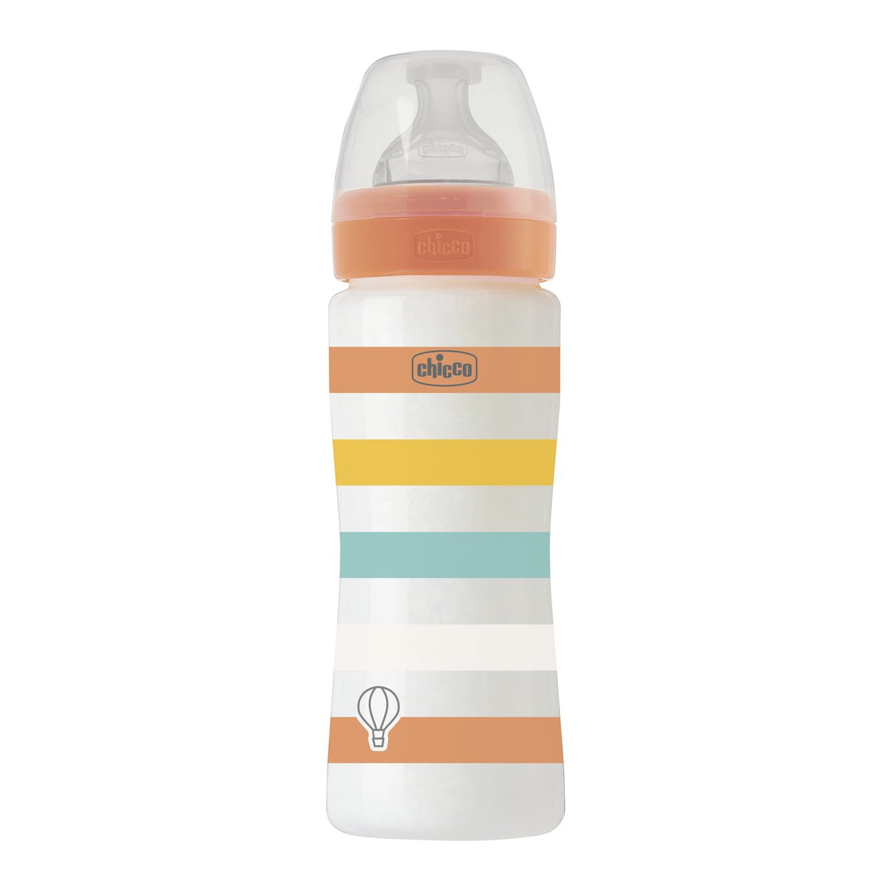 Jóllét 330ml szilikon cumisüveg 4 hónapos kortól