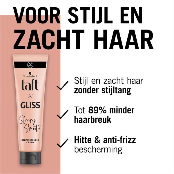 Taft x Gliss Sleeky Smooth -suoristusvoide<br>150ml