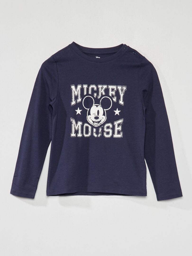 Mickey Mouse T-shirt met lange mouwen - So Easy - WIT