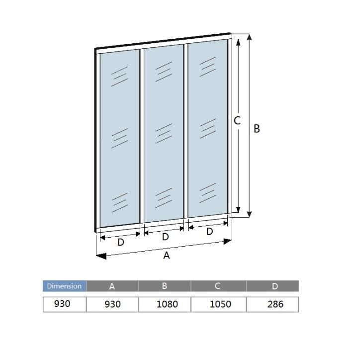 Workshop-Style Fixed Glass Partition Kit with Glazing Included - AICA - Aluminum - Matte Black - W 93 x H 108 cm