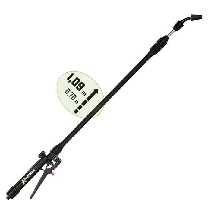 Telescopic lance for sprayer