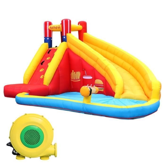 Children's Water Castle - WATAA - Water Puller - Slide - Ball Pit - Climbing Area