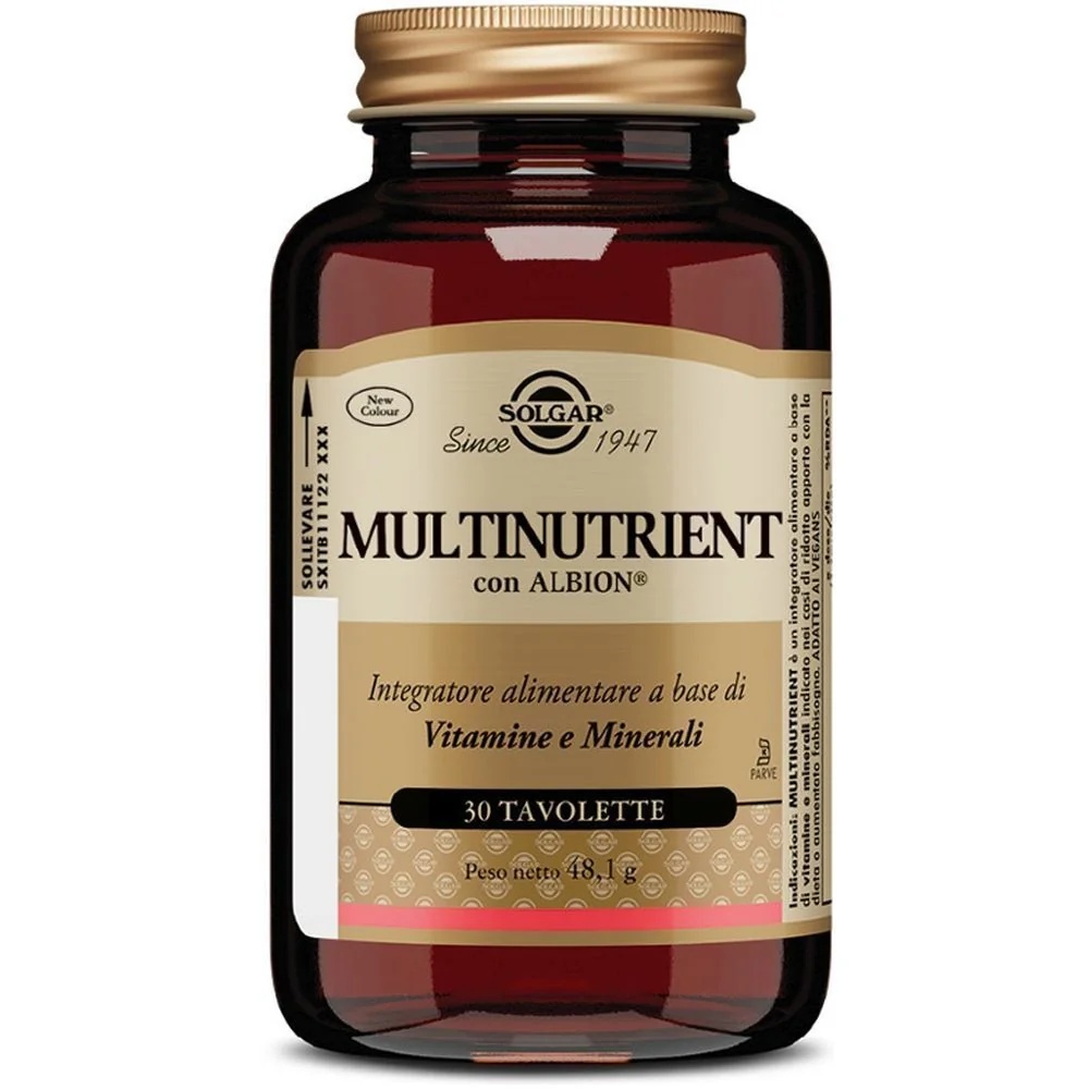 SOLGAR Multinutrient 30 tabletten Lichaamsondersteuning