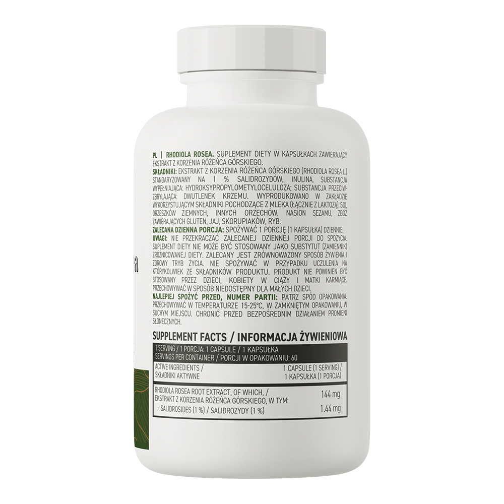 OstroVit Rhodiola Rosea VEGETARISK