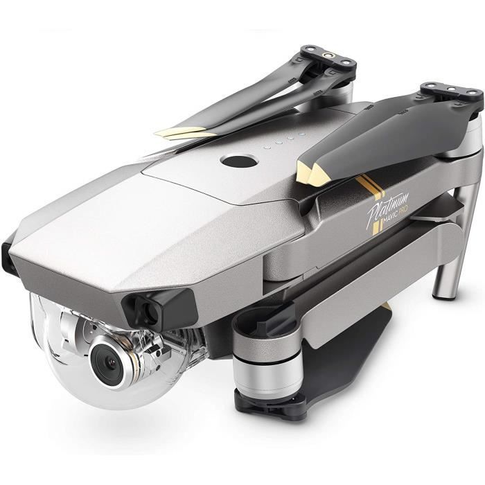 DJI Mavic Pro Fly More Combo Drone - 4K - Platinum - Geïntegreerde camera - Wi-Fi - Bereik +1000m