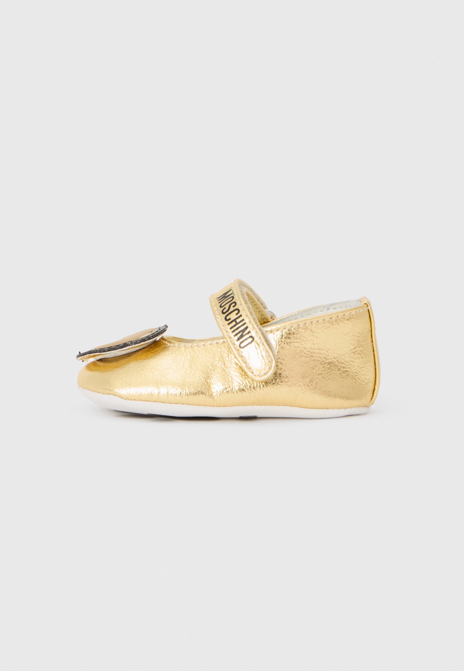 MOSCHINO UNISEX - Babyschoenen - goudkleurig/wit