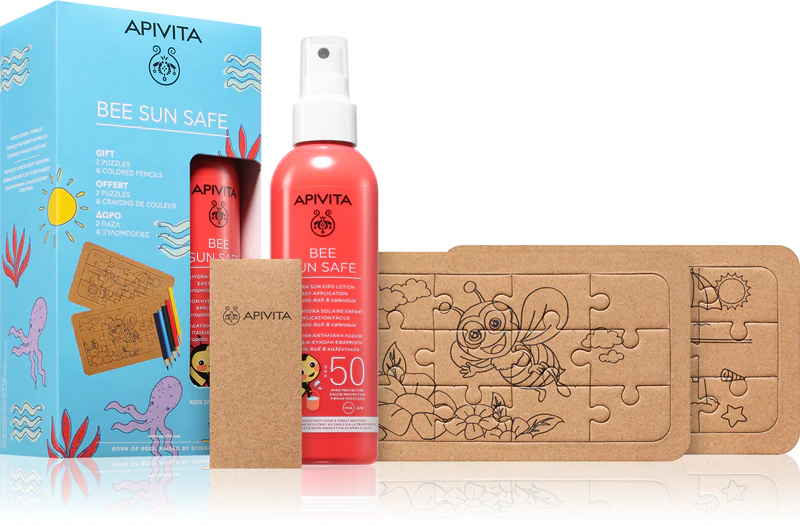 Apivita Bee Sun Safe detská darčeková sada SPF 50