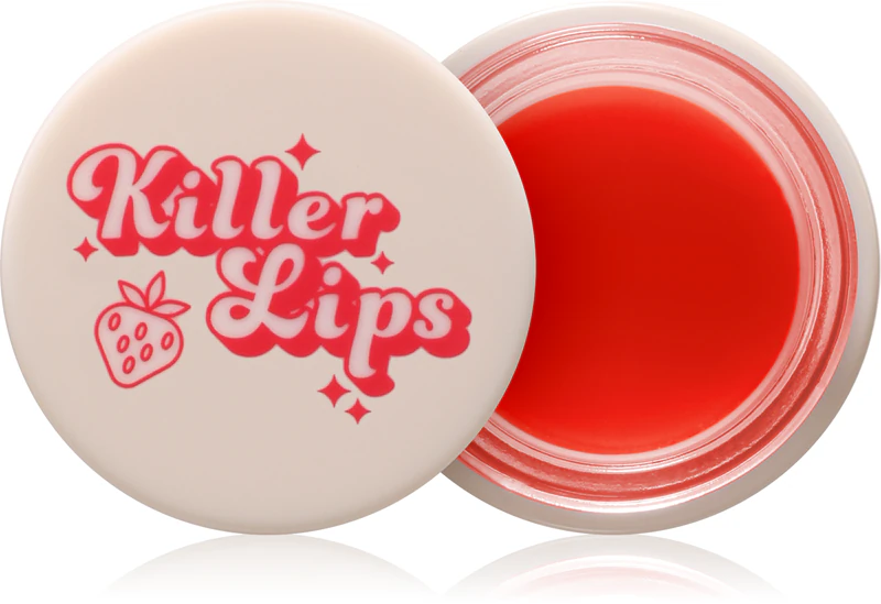 Killer Lips Prep Talk peeling na rty Jahodový peeling