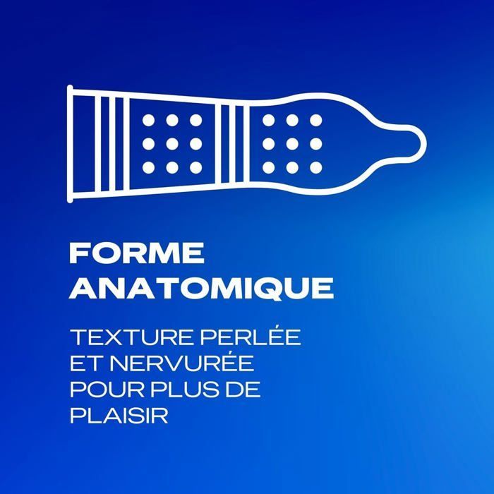 Durex YOU & ME - 30 Préservatifs - Retardant et Stimulant - Lot de 3 x 10 pièces